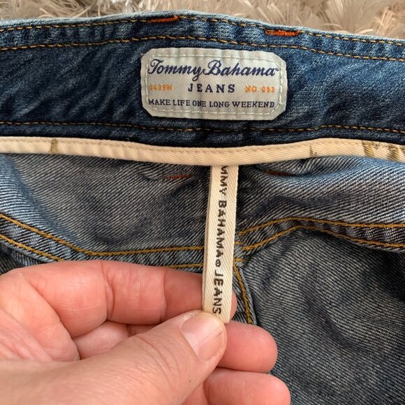 Pre-Owned Tommy Bahama Blue Size 40x30 Men's Jeans - Picture 3 of 7